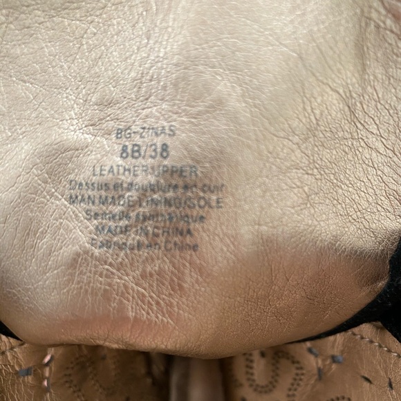 BCBGenerarion suede peep toe booties - Picture 6 of 6